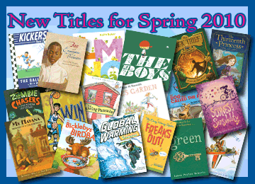 New Titles for Spring 2010