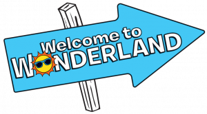 Welcome to Wonderland Sign