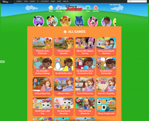 Disney's Junior Web Site