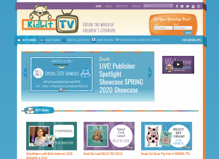 KidLit TV Web Site