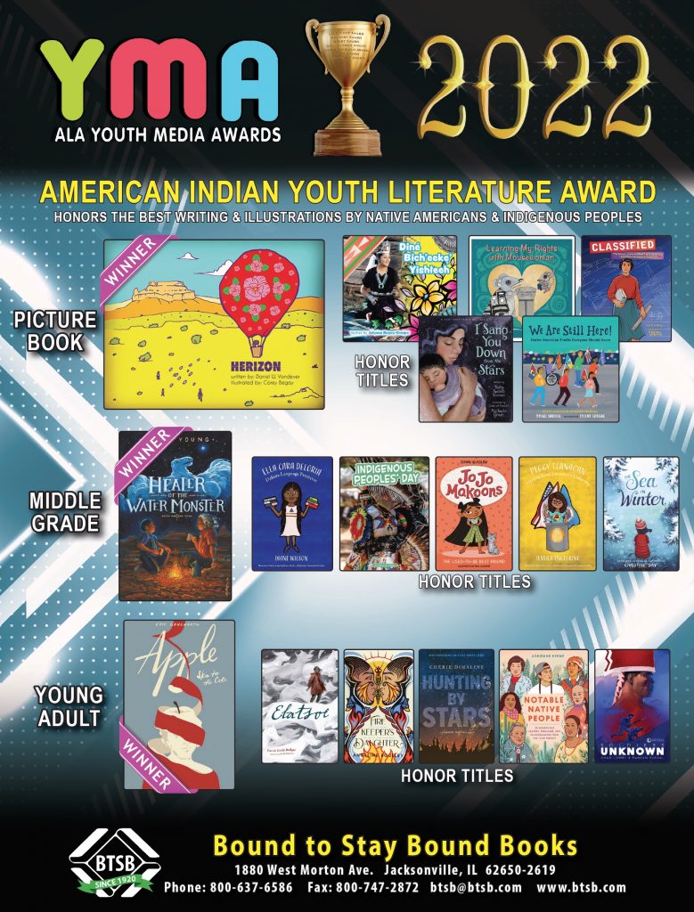 2022 ALA Youth Media Award POSTERS Bound to Stay Bound Books