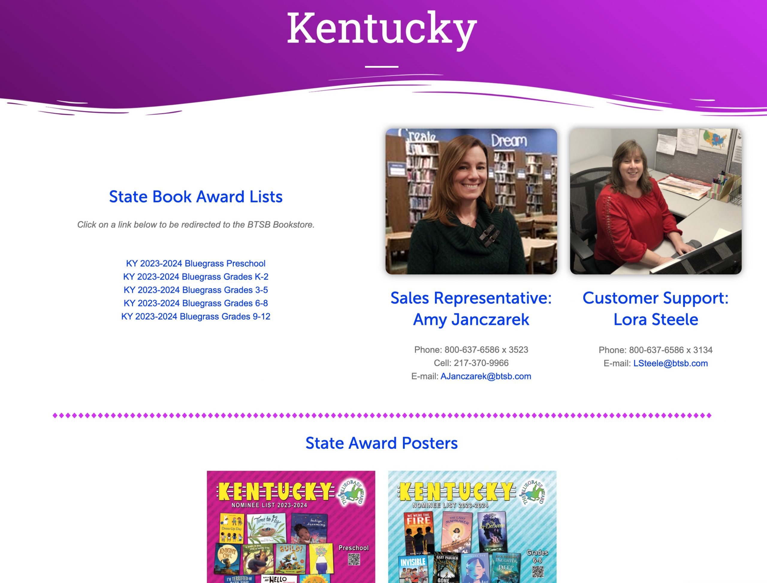 Kentucky Amy Janczarek Bound to Stay Bound Books