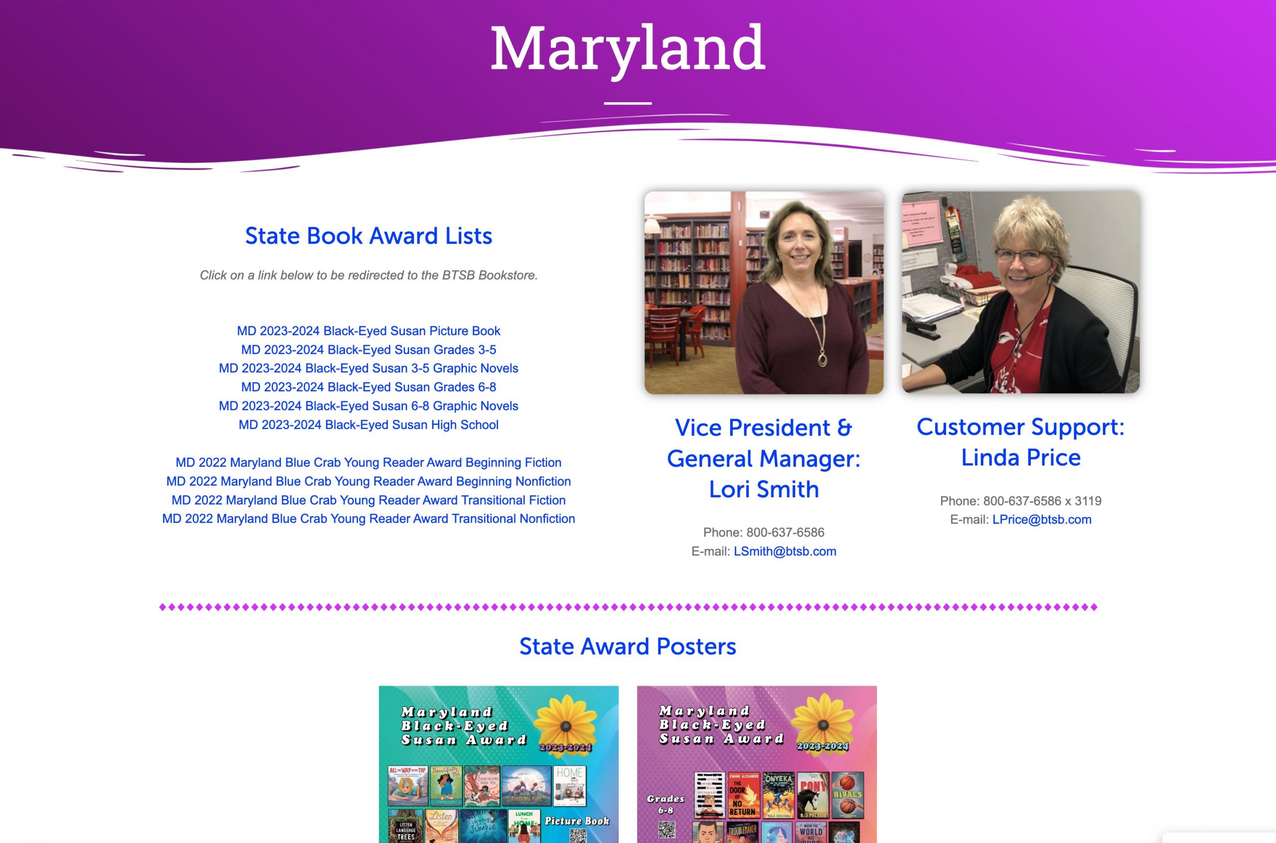 Maryland Lori Bound to Stay Bound Books