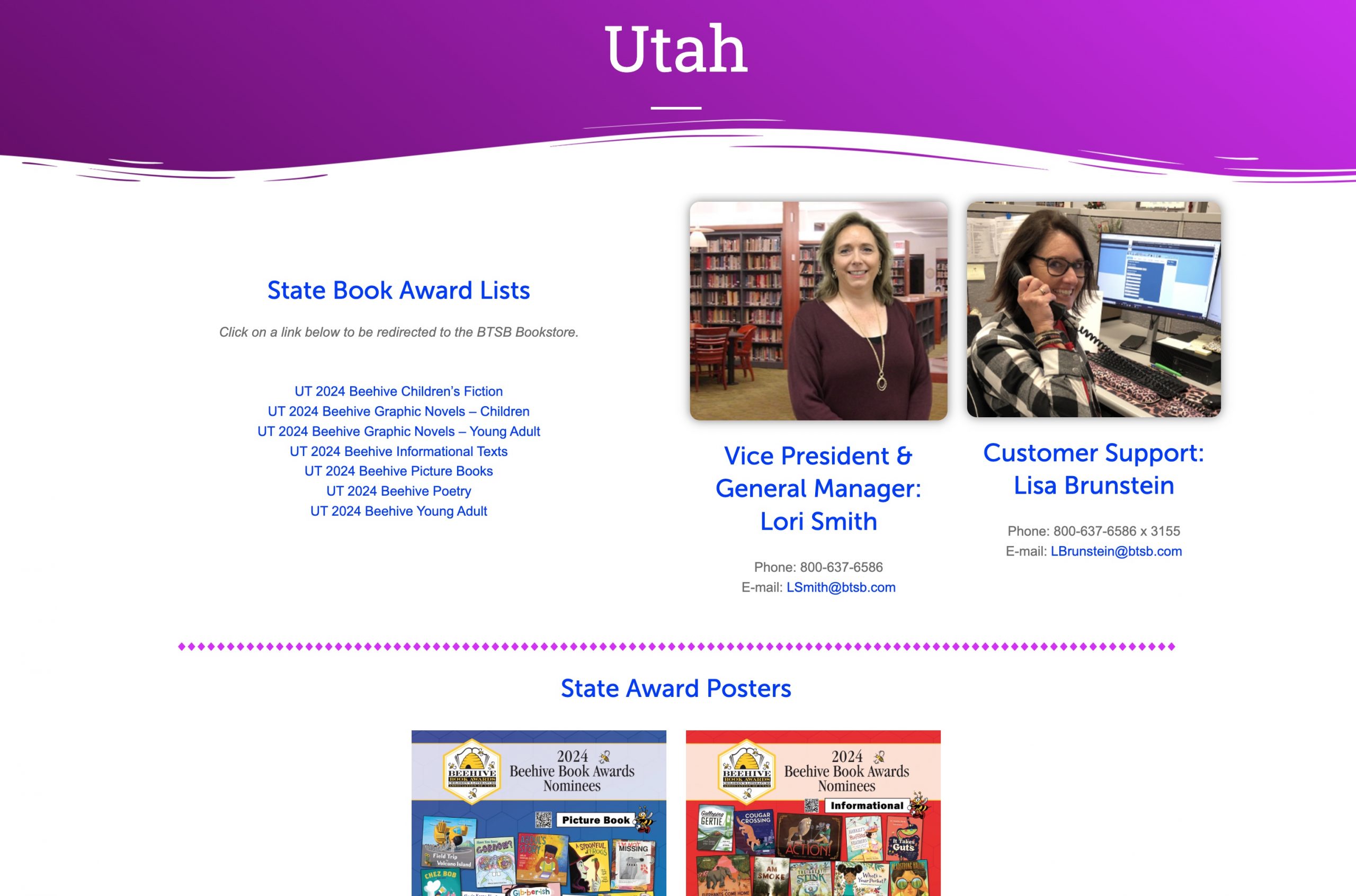 Utah Lori Bound to Stay Bound Books