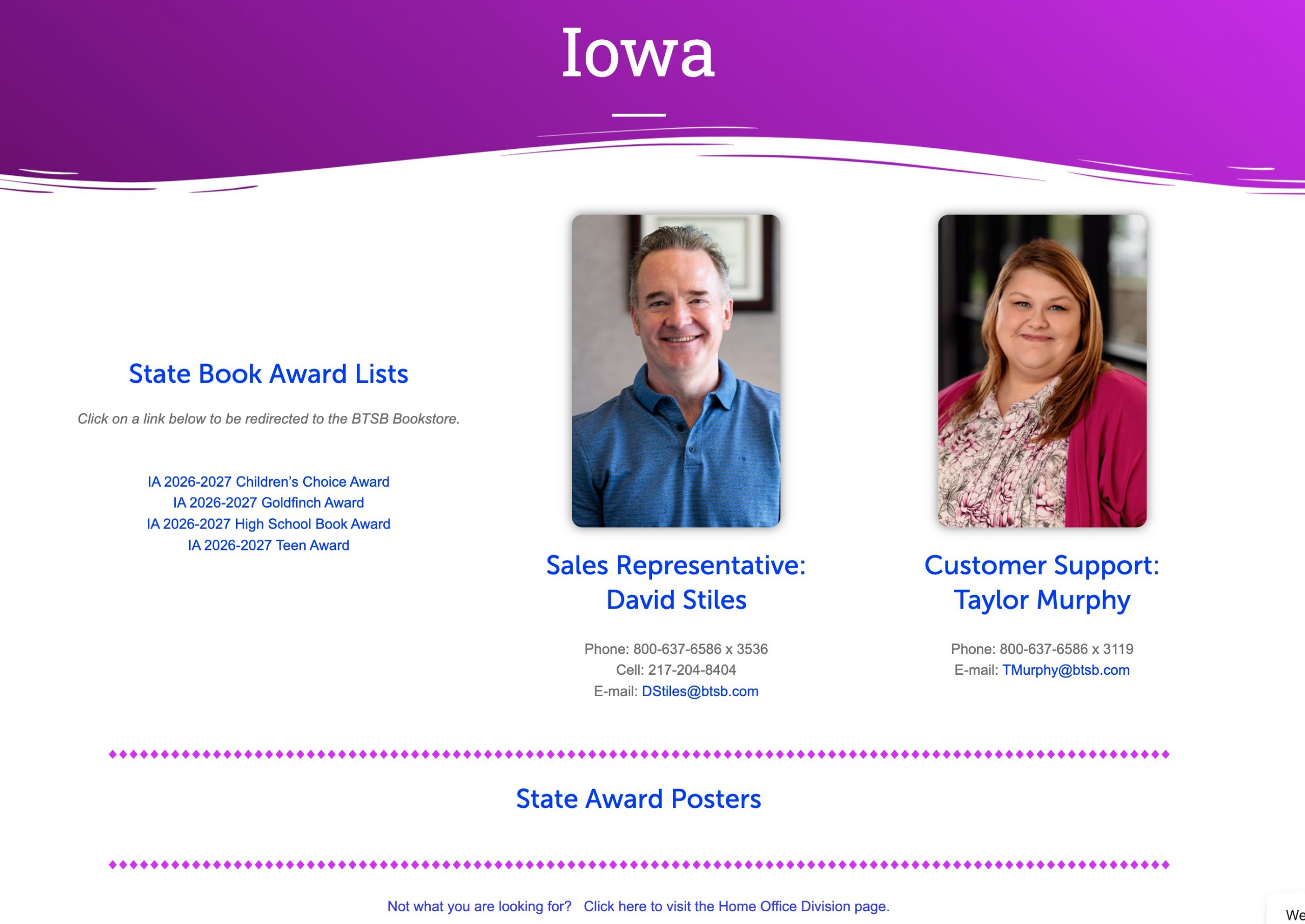 Iowa – David Stiles - Bound to Stay Bound Books